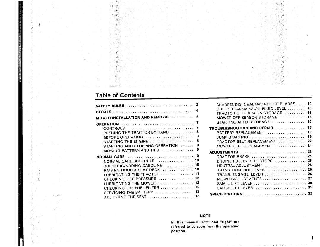 Snapper 612H manual 