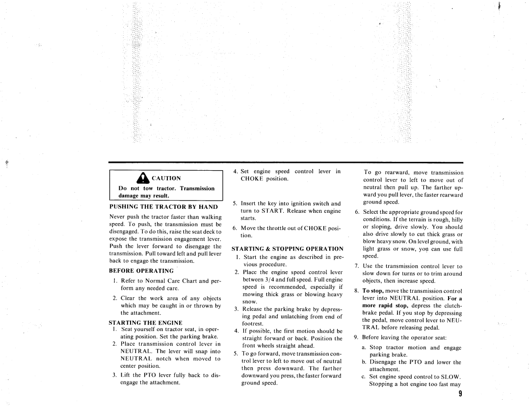 Snapper 613H manual 