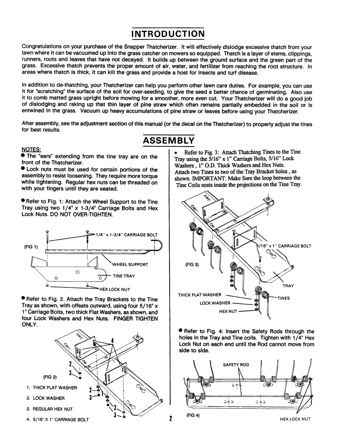 Snapper 63120 manual 