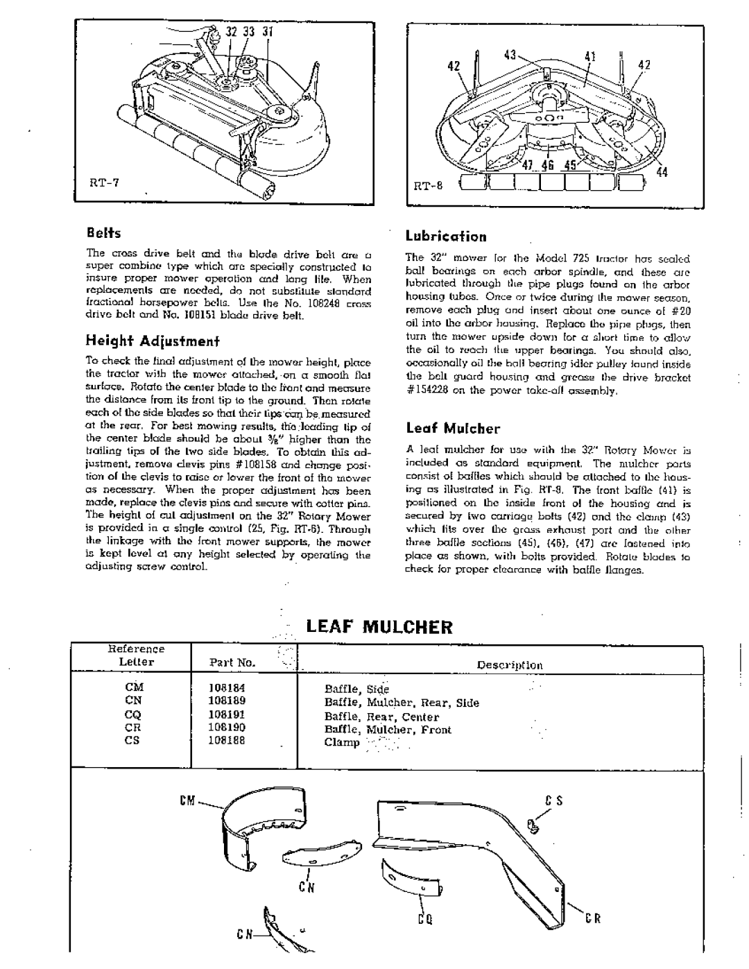 Snapper 700 manual 
