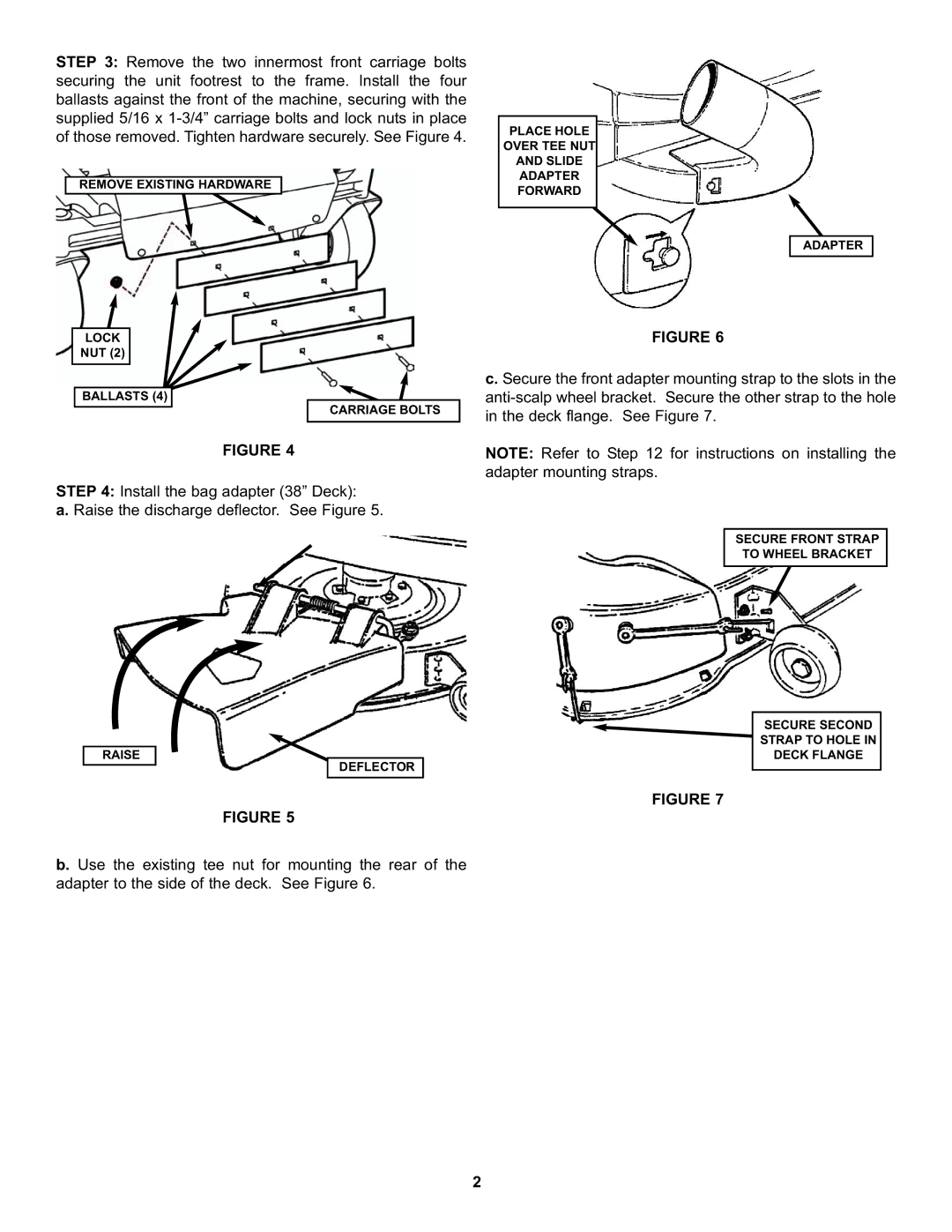 Snapper 7600024, 7600023, 7600023, 7600024 manual Remove Existing Hardware Lock 