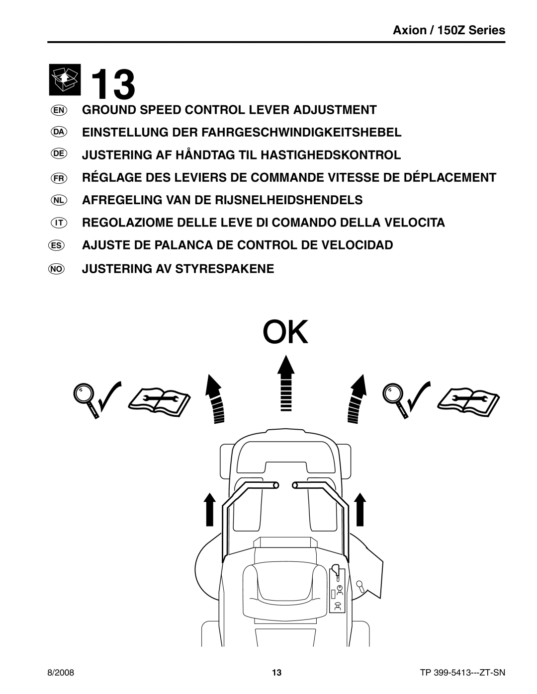 Snapper 7800376 manual Axion / 150Z Series 