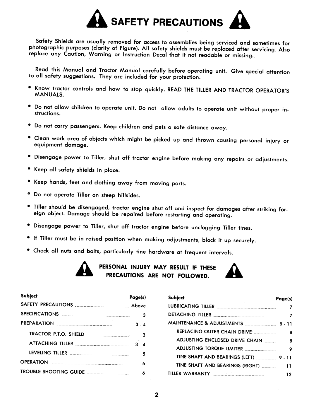 Snapper 8-0899 manual 