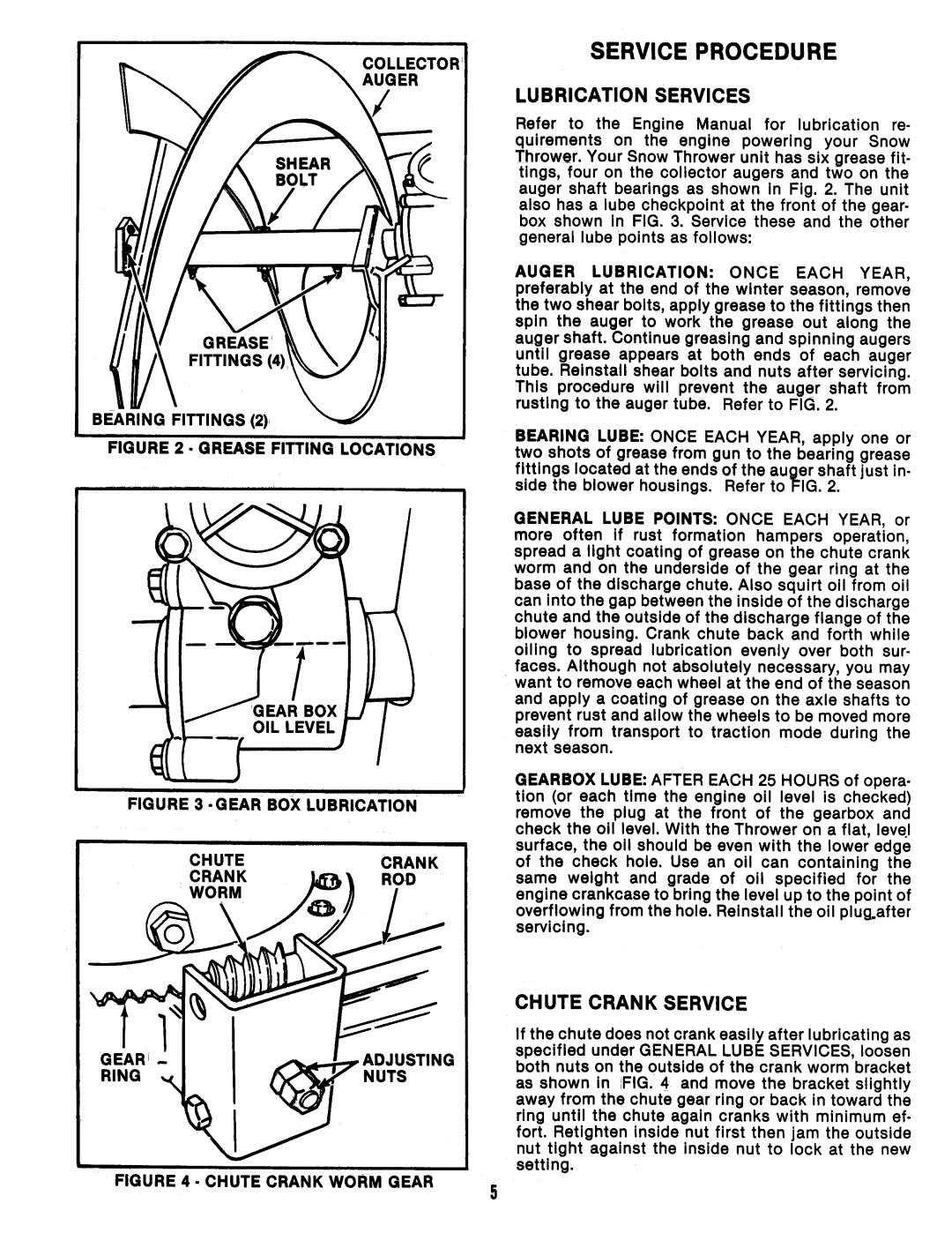 Snapper 1030, 826, 824 manual 