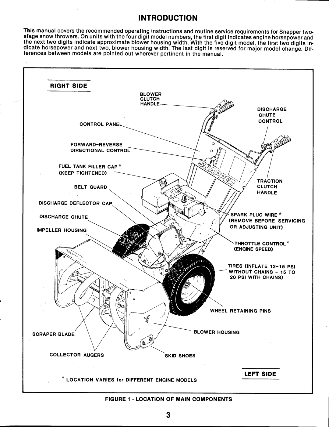 Snapper 10301, 8261, 5241, 8241 manual 