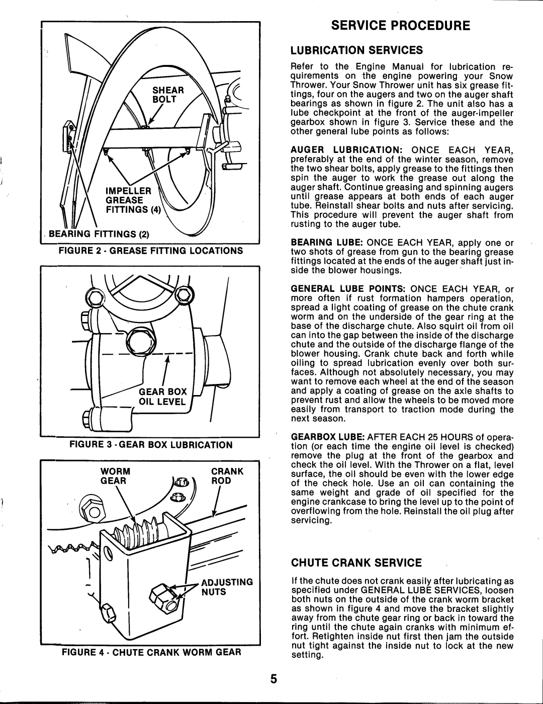 Snapper 5241, 8261, 8241, 10301 manual 