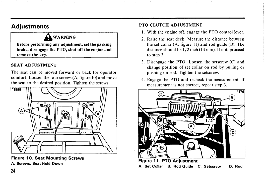 Snapper 830, 1036 manual 