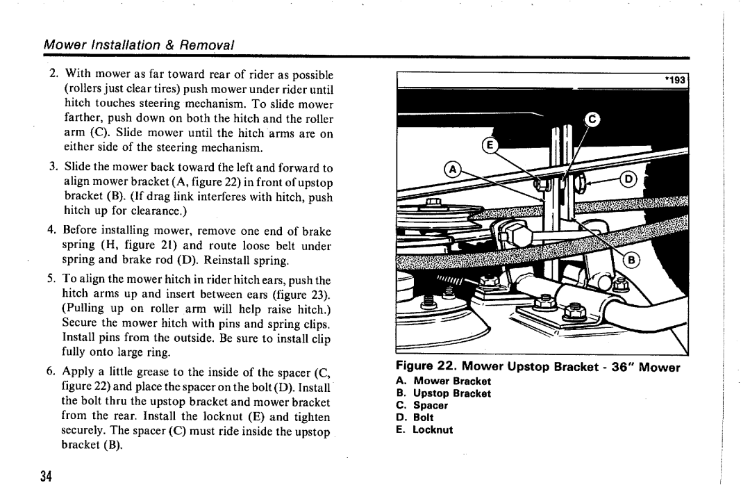 Snapper 830, 1036 manual 