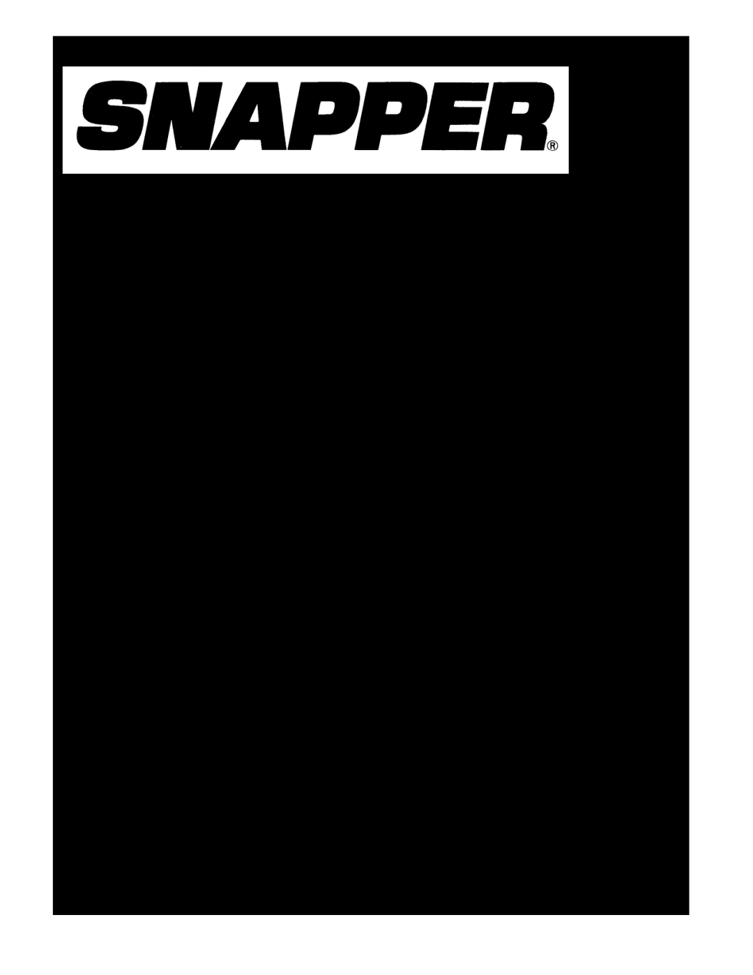 Snapper 84871 Reproduction, 28 & 33 Hi-Vac REAR ENGINE RIDER SERIES, Parts Manual for, 7006279, Revision B, 12/6/2010 