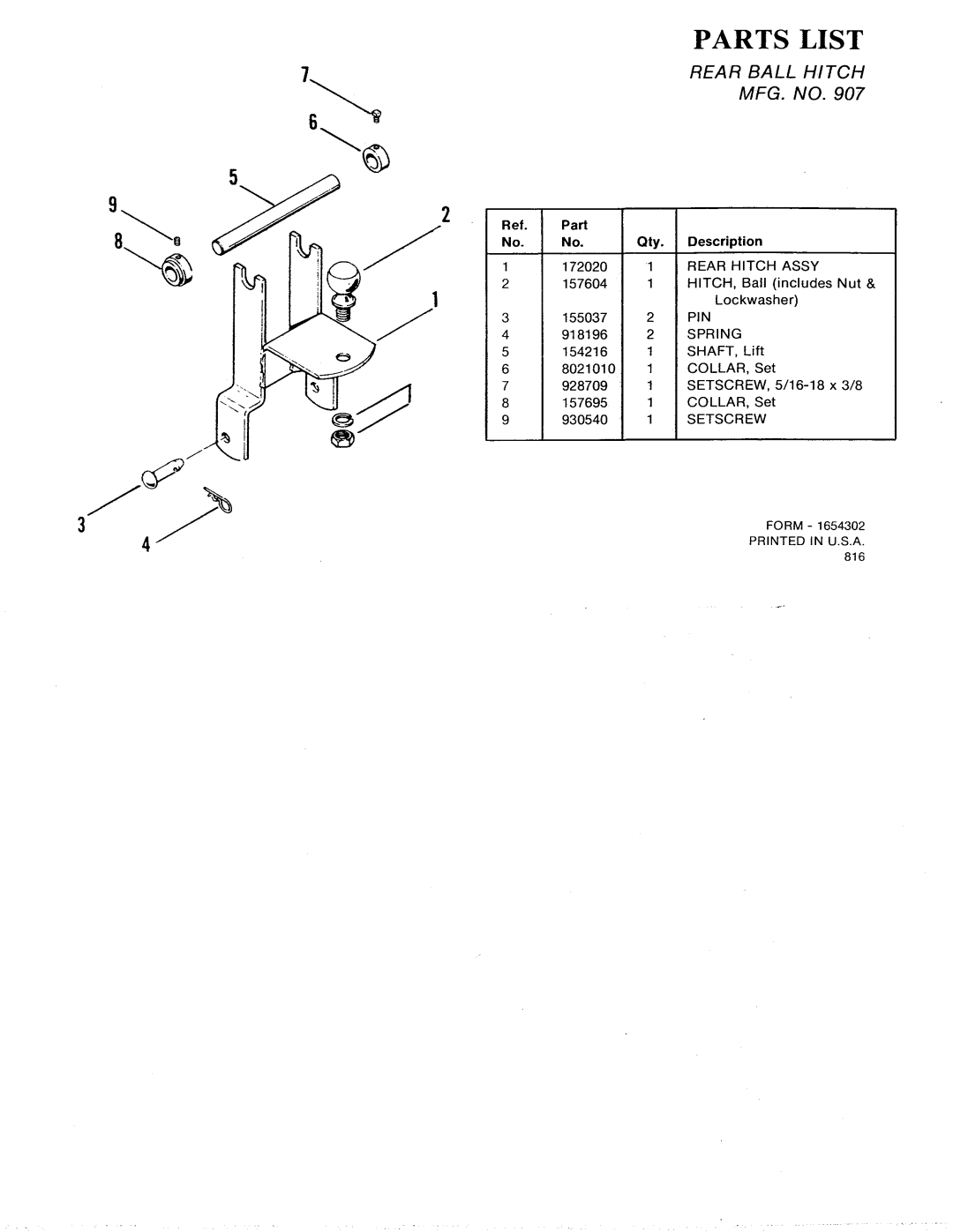 Snapper 907 manual 