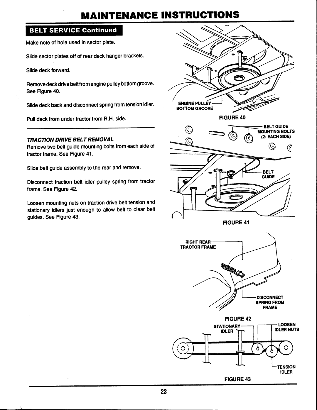 Snapper BH140H38BBV manual 