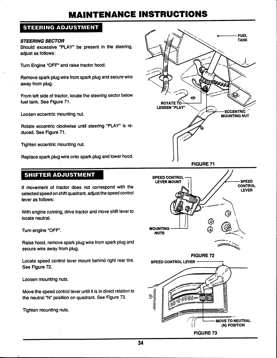 Snapper BH140H38BBV manual 