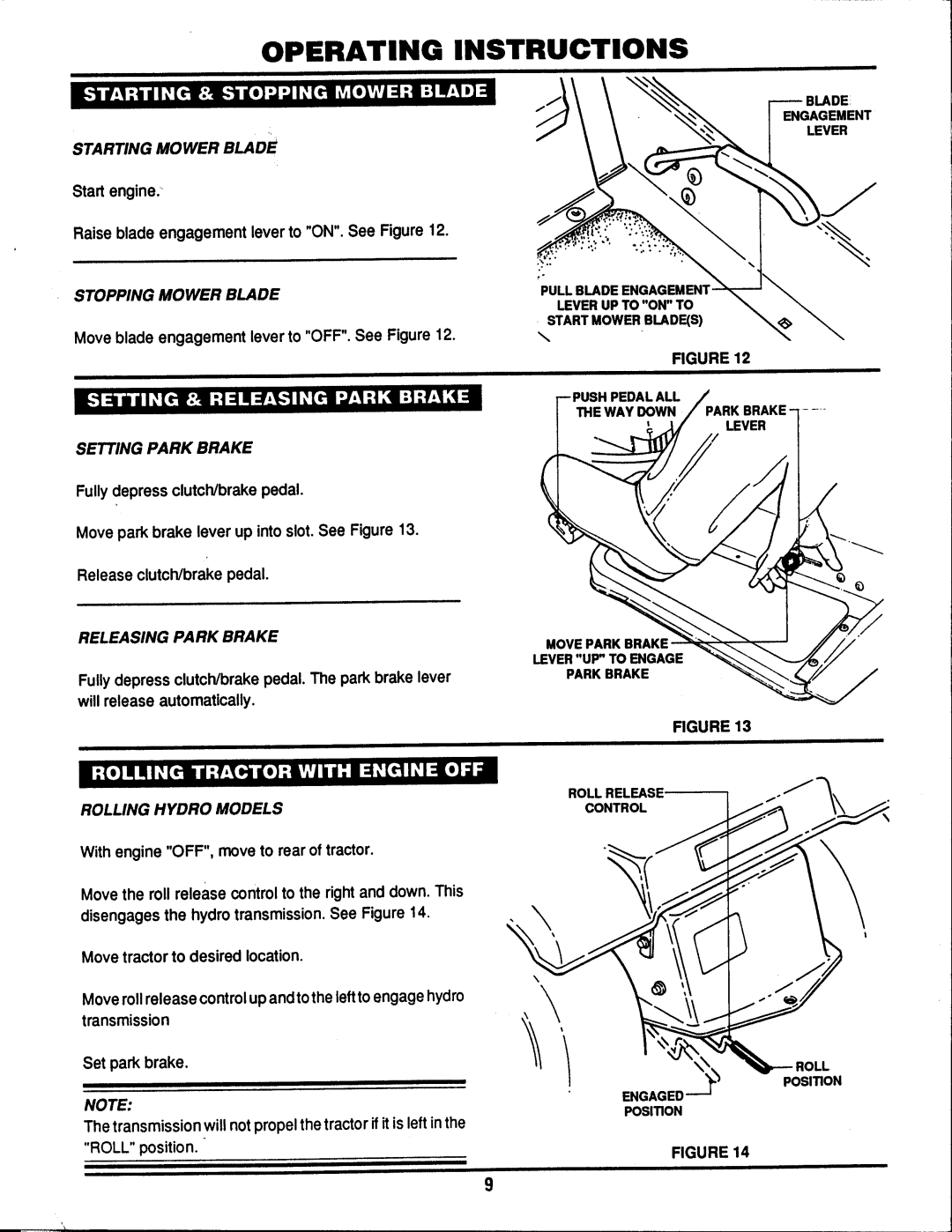Snapper BH140H38BBV manual 