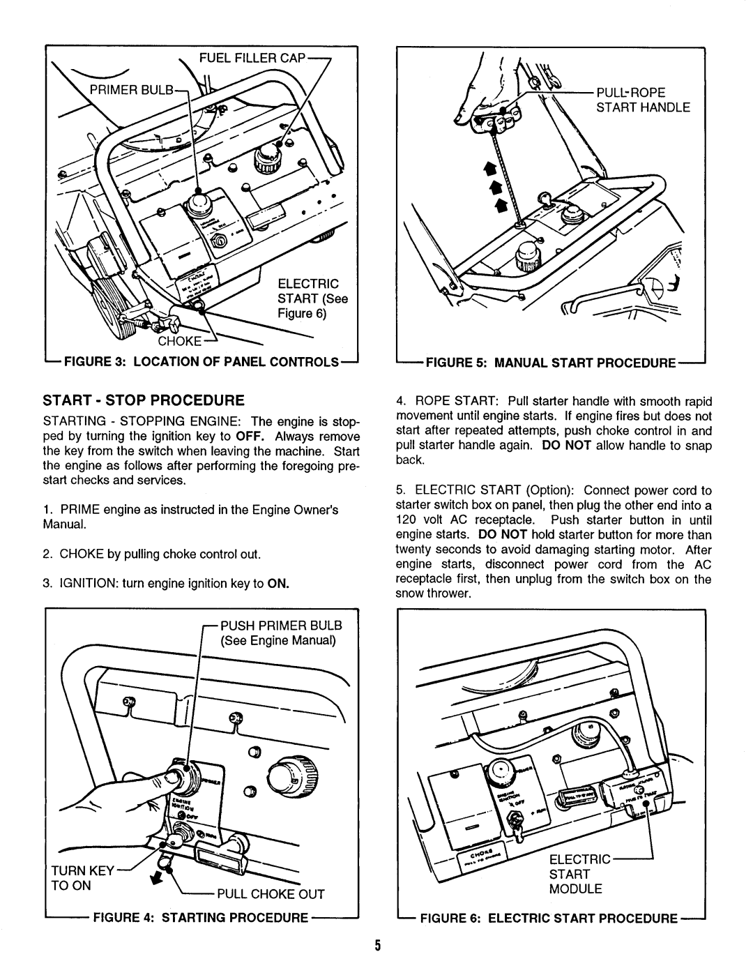 Snapper BH3203E manual 