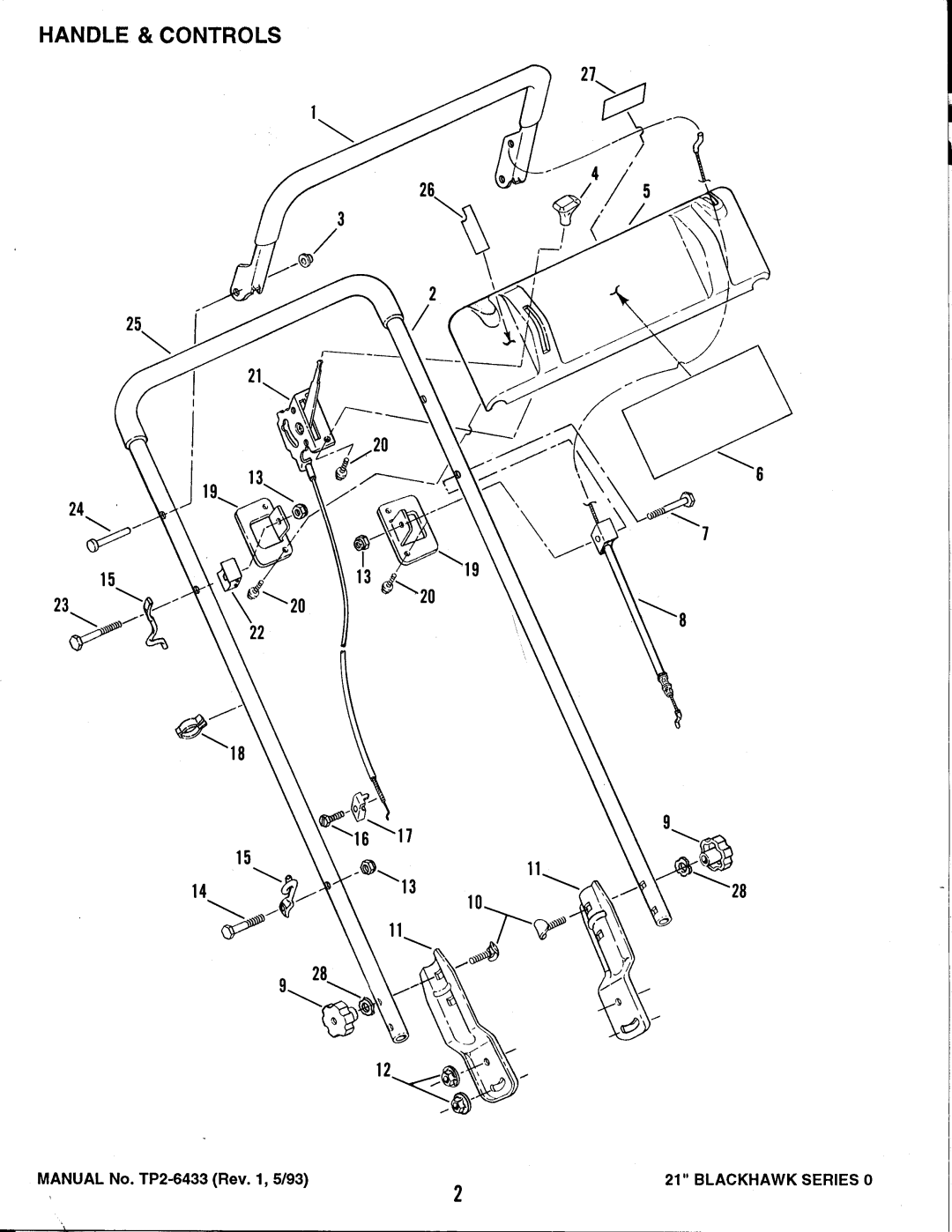 Snapper BH5000, BH4000M manual 