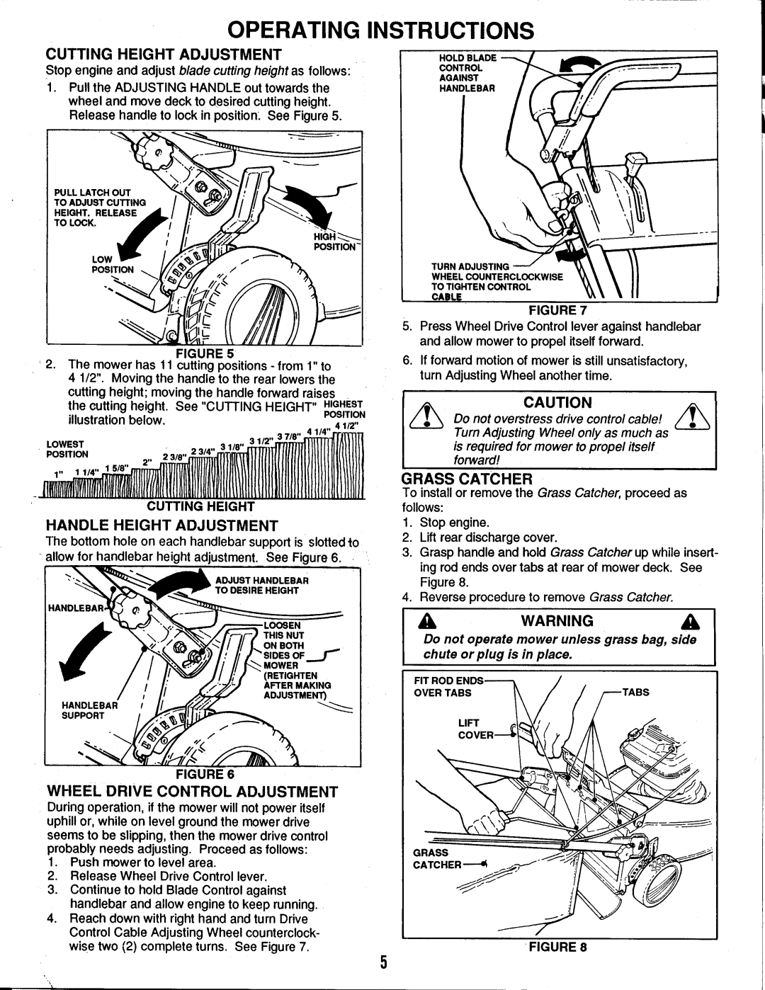 Snapper BH50000SP manual 