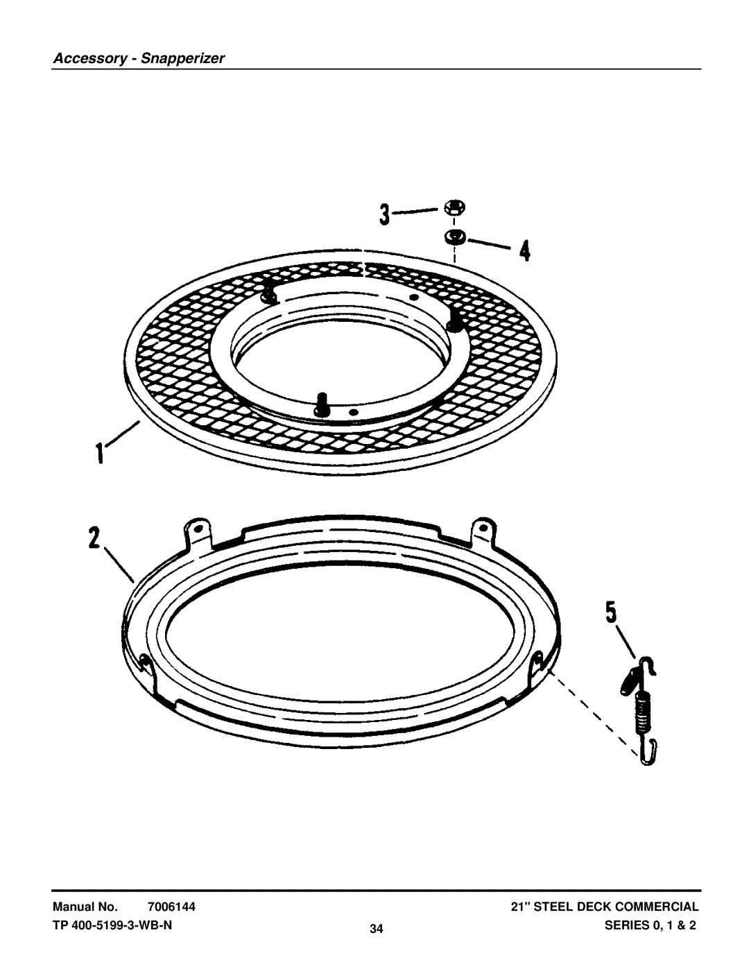 Snapper C21400R2, CP21401R2, CP21500KWV, C21500KWV, CP21550KWV, C21501KWV, CP21501KWV, CP21402R2, CP21400R2 Accessory Snapperizer 