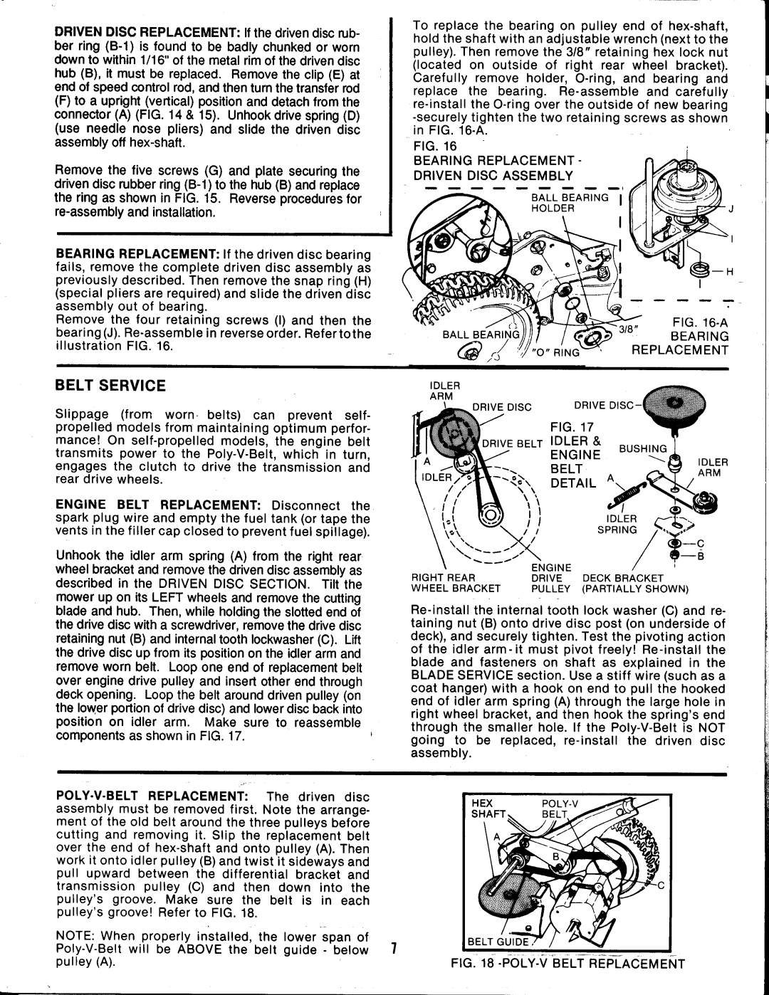 Snapper CP21550V manual 