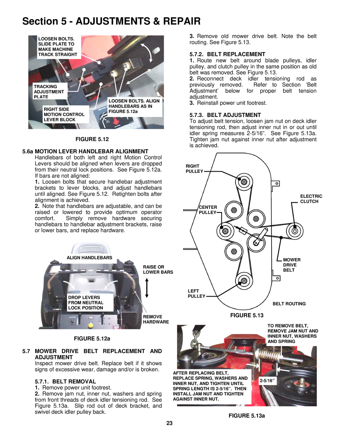 Snapper CZT19480KWV, CZT19481KWV, HZT21480BV, HZT21481BV Belt Replacement, Belt Adjustment, Belt Removal 