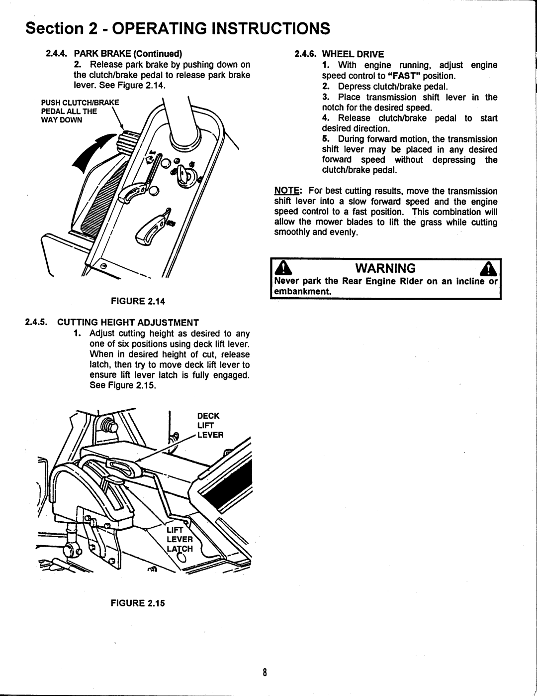 Snapper E331316BVE, E250186B, E250816B, E281216BE, E331416KVE, E281016BE manual 