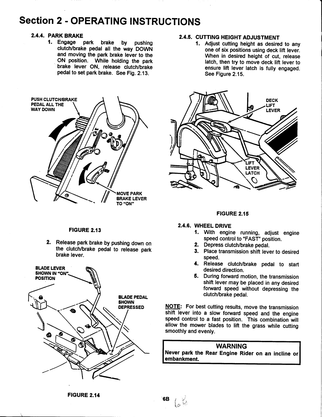 Snapper E331315BE, E280915BE, E331415KVE manual 