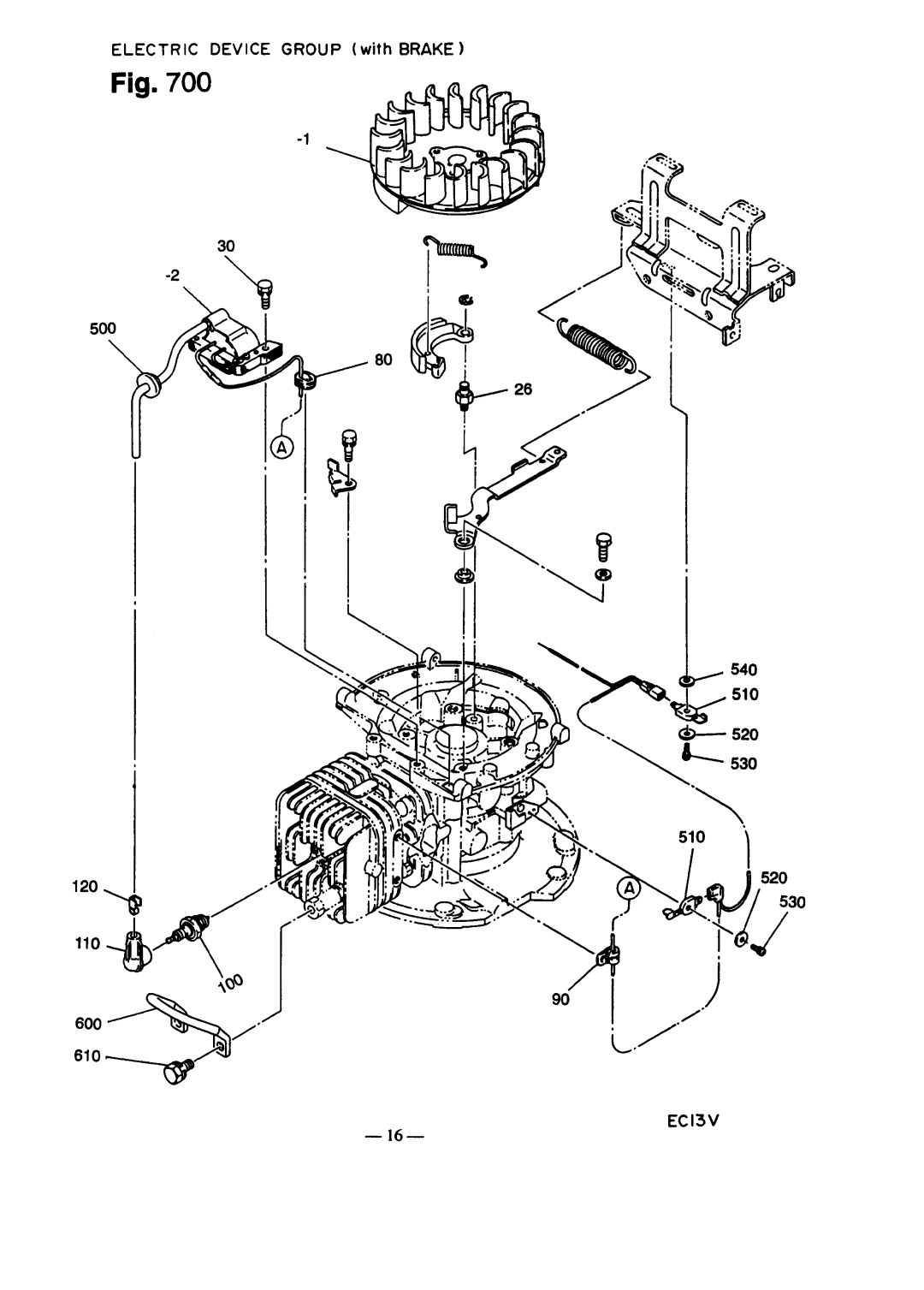 Snapper EC13V manual 