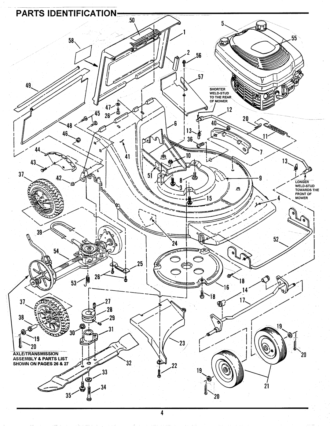 Snapper ECLP21650RV manual 