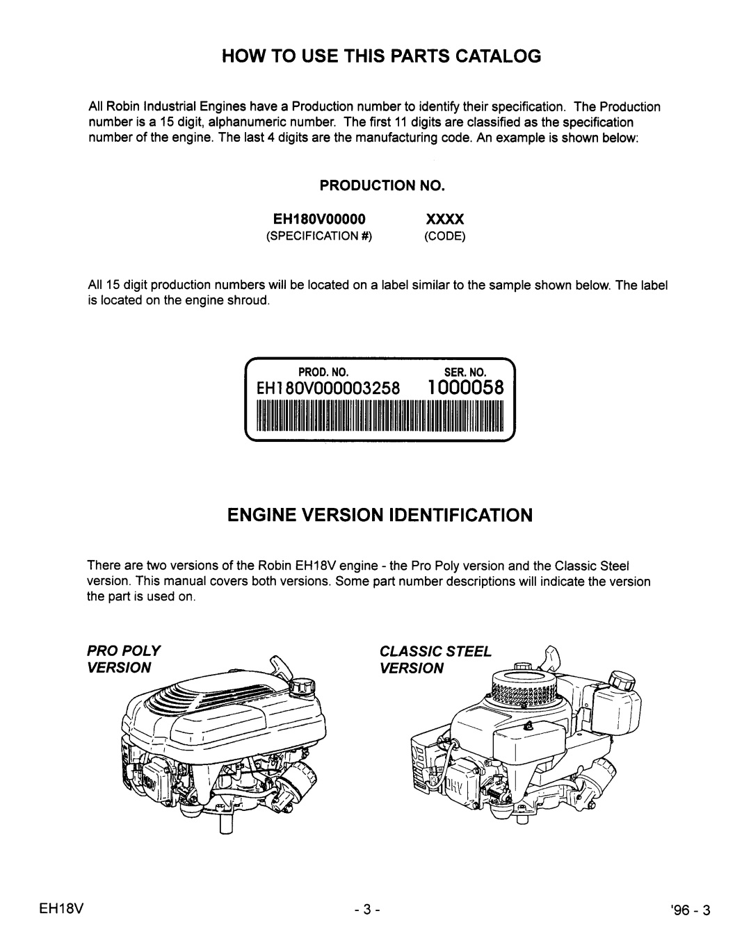 Snapper EH18V manual 