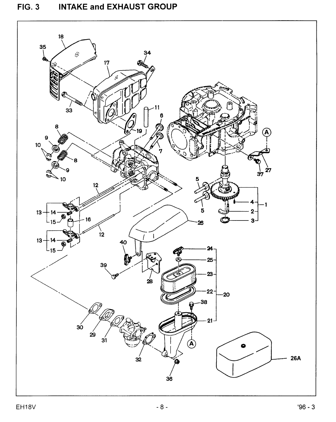Snapper EH18V manual 