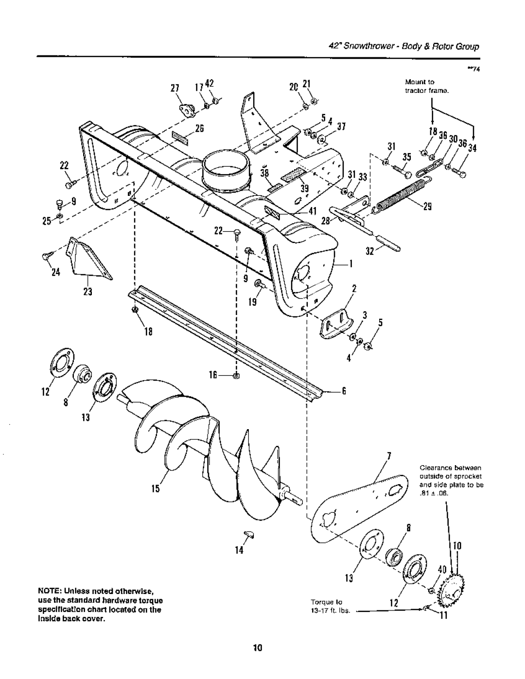Snapper GTH Series manual 