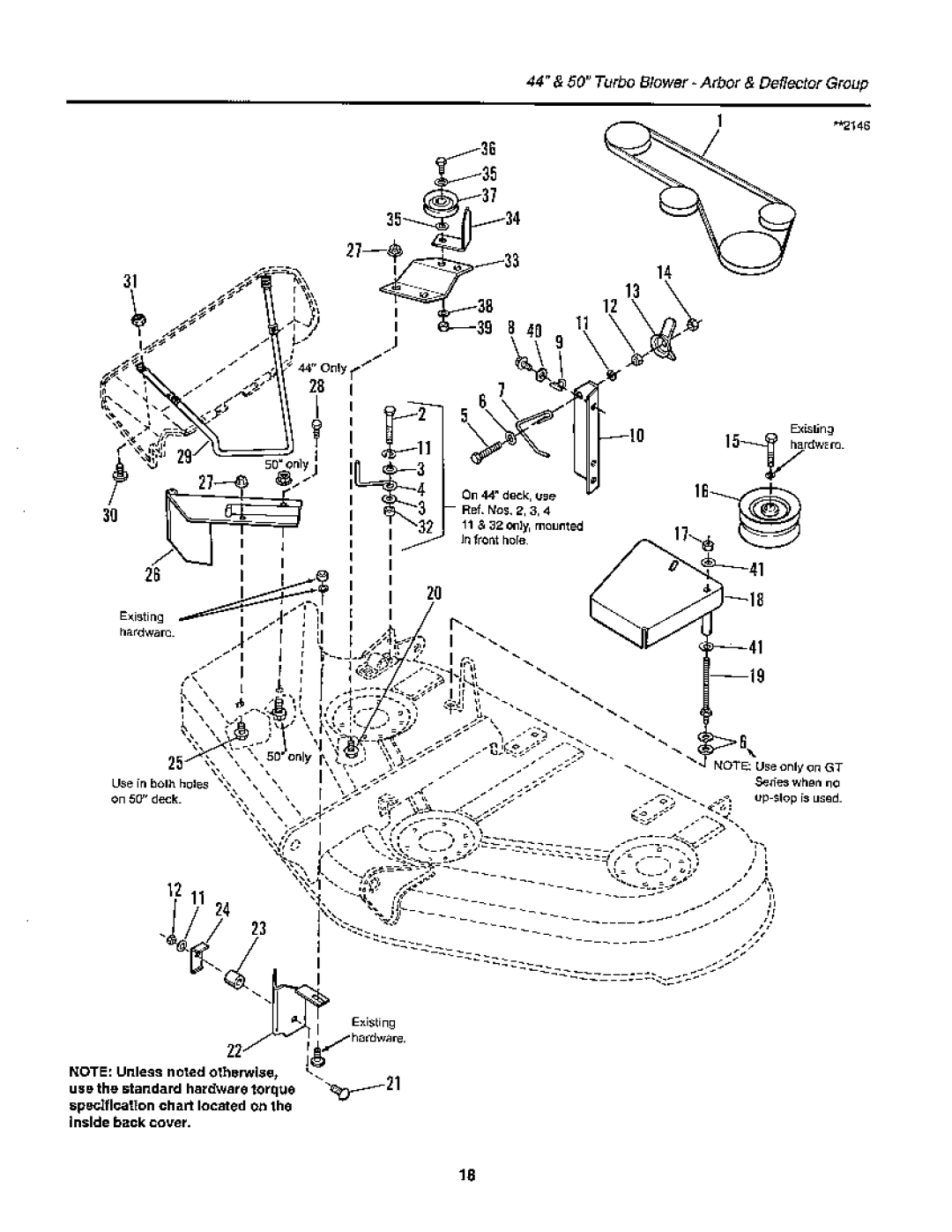 Snapper GTH Series manual 