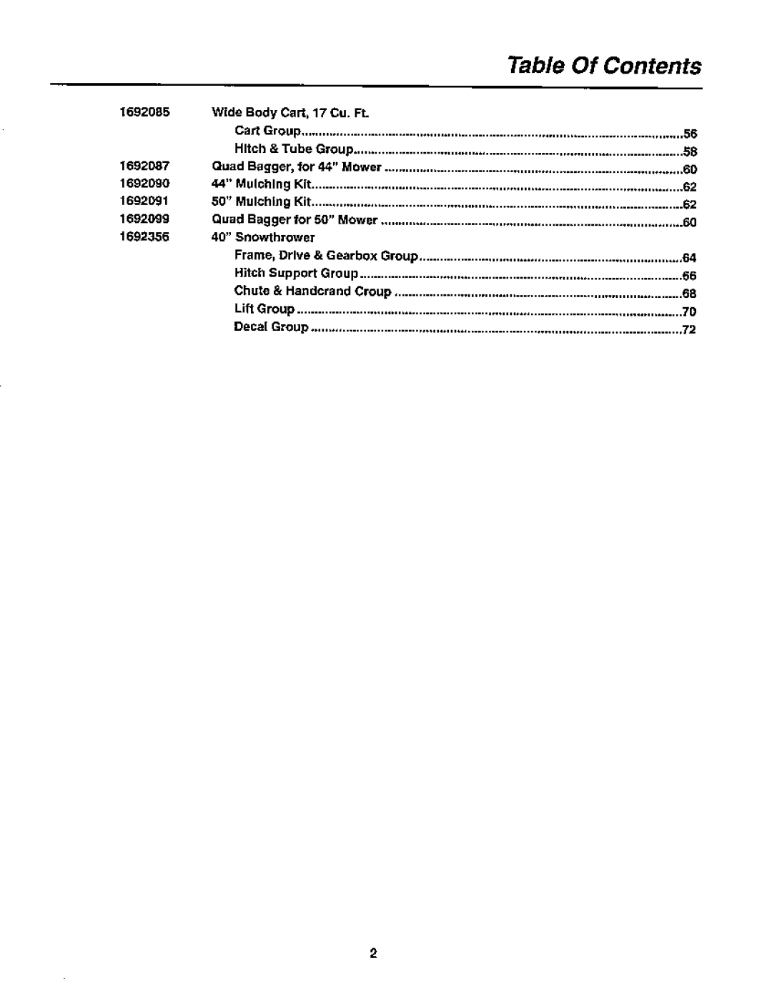 Snapper GTH Series manual 