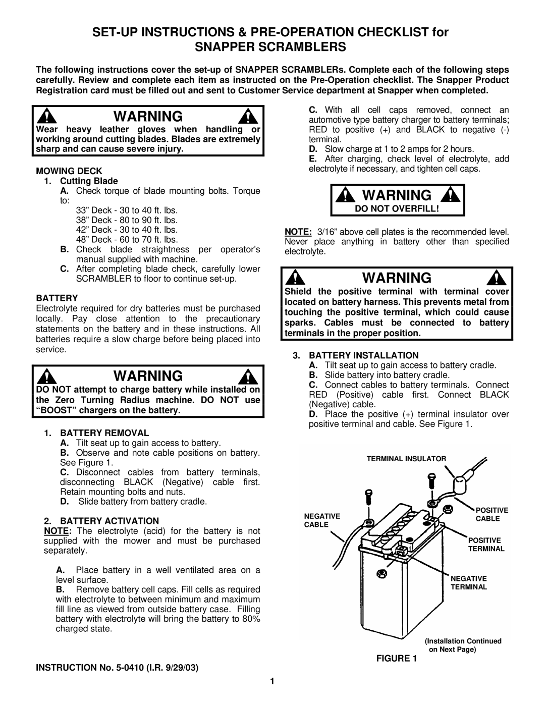 Snapper HD4686, HD4685 manual Snapper Scramblers 