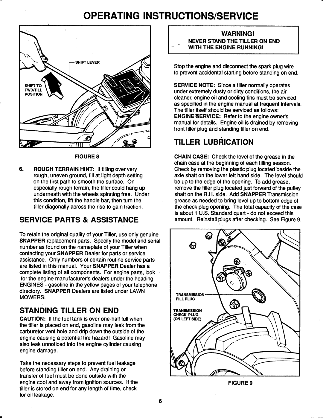 Snapper IRT4 Series 2 manual 