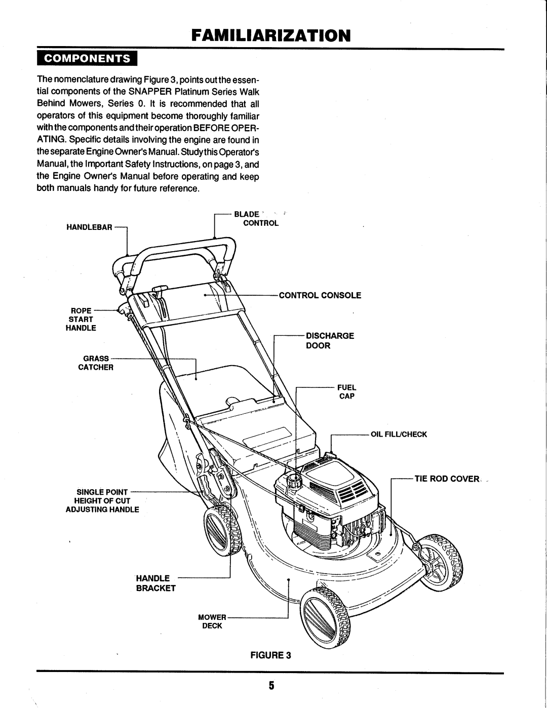 Snapper L21600 manual 