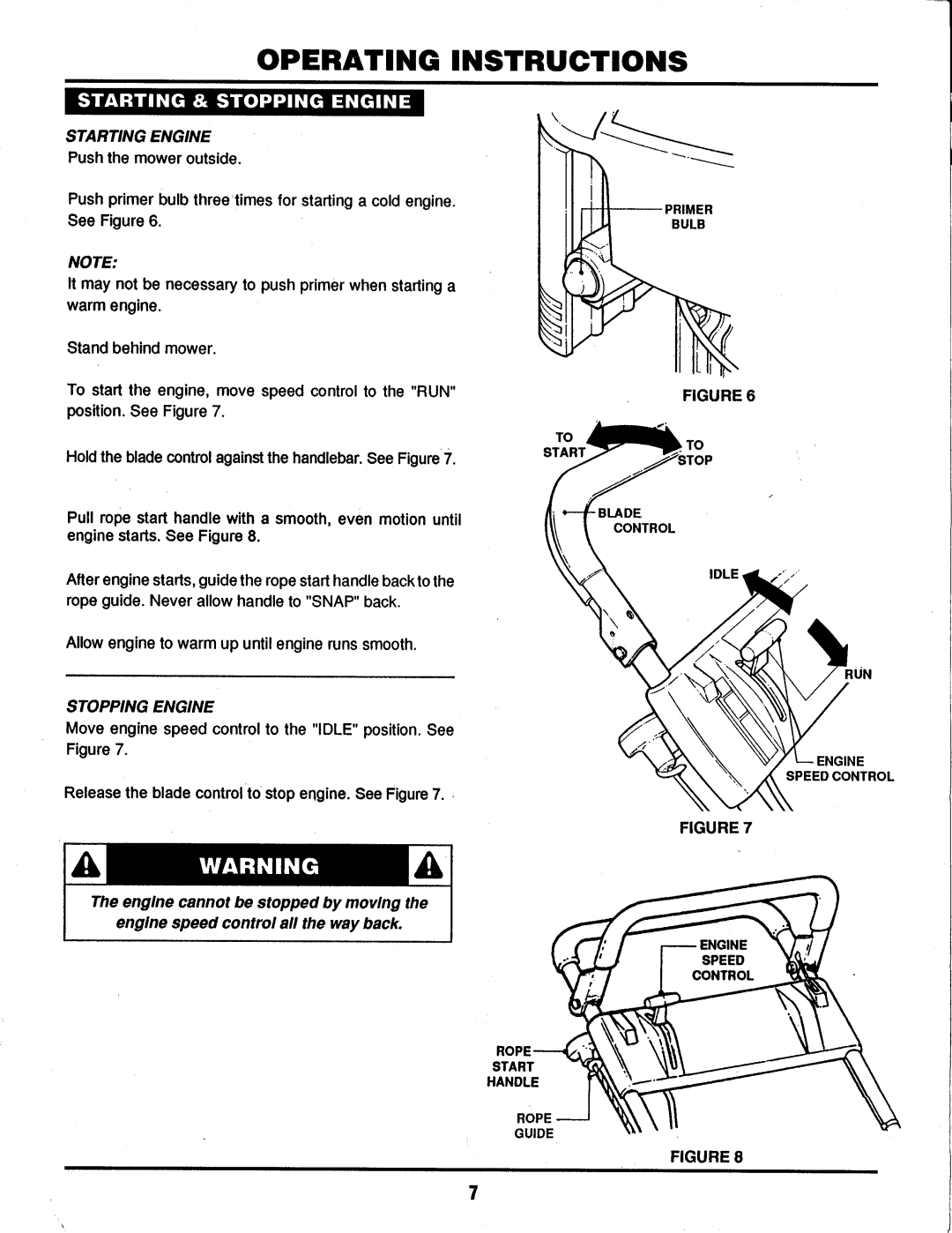 Snapper L21600 manual 