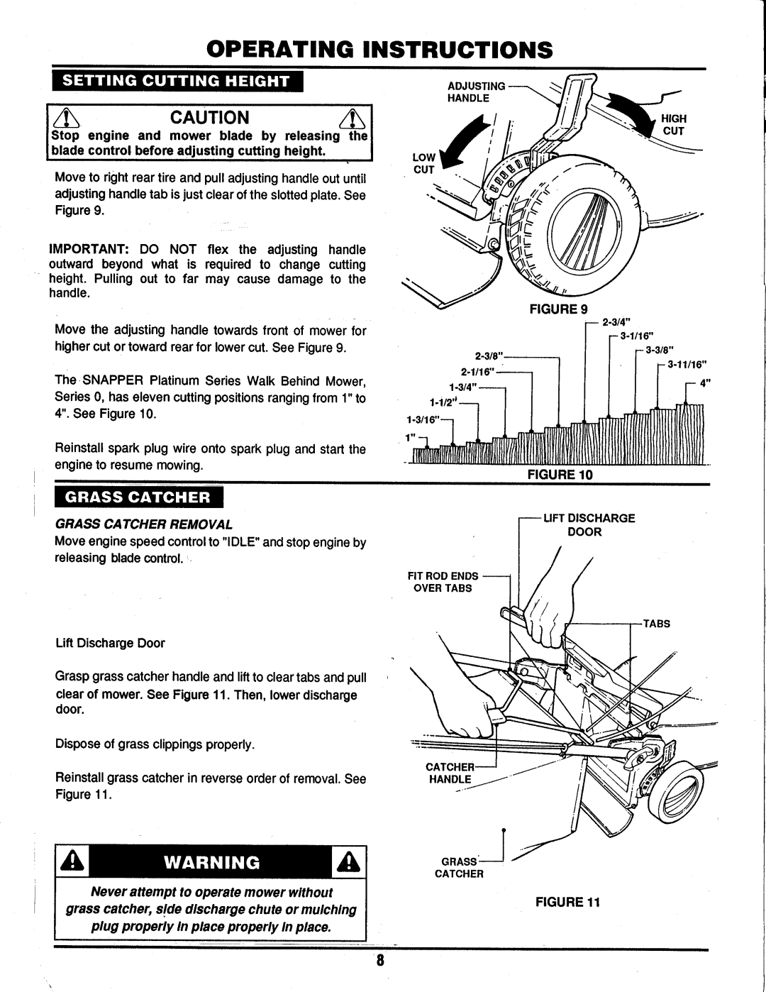 Snapper L21600 manual 