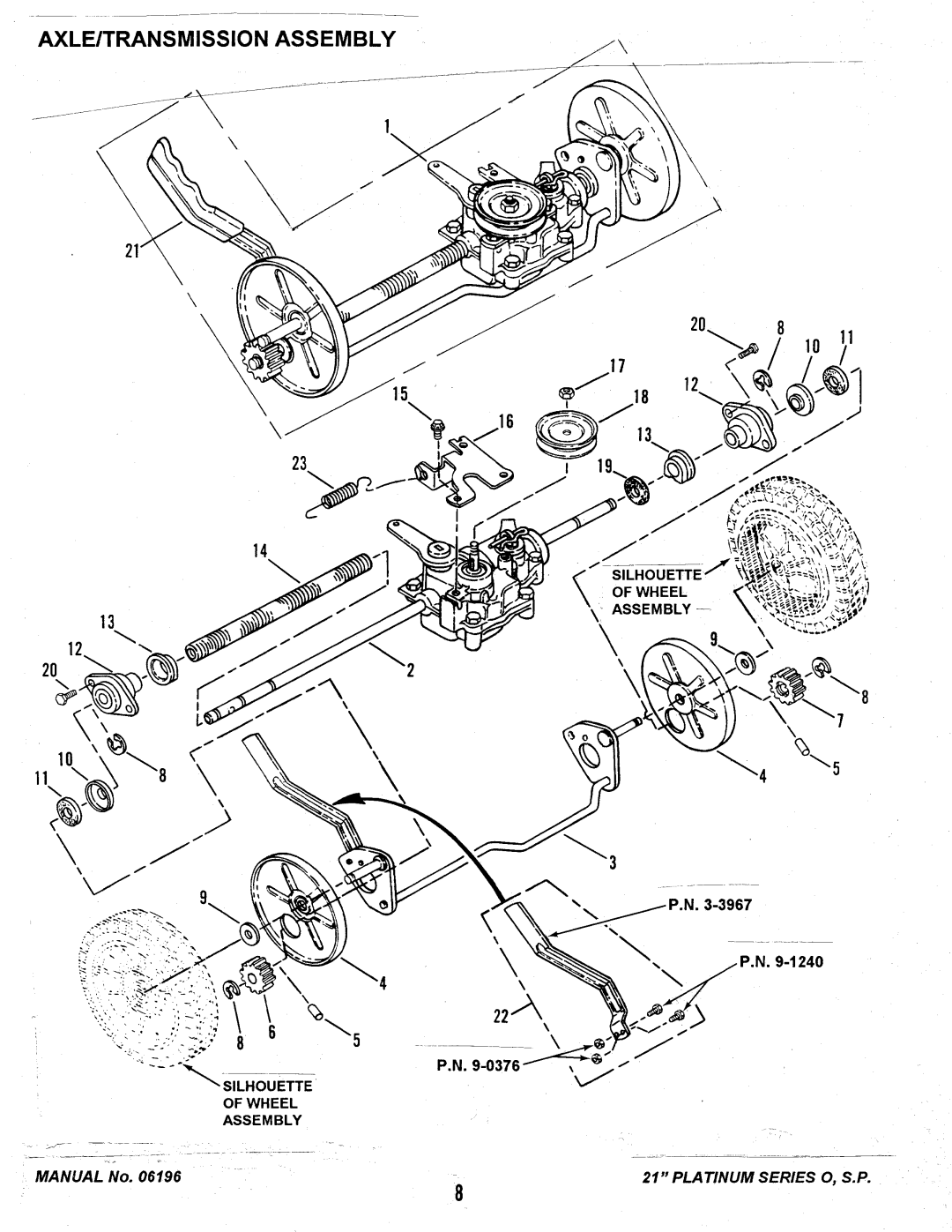 Snapper ELP21600, ELP21550KWV, NLP21550V, NLP21600 manual 