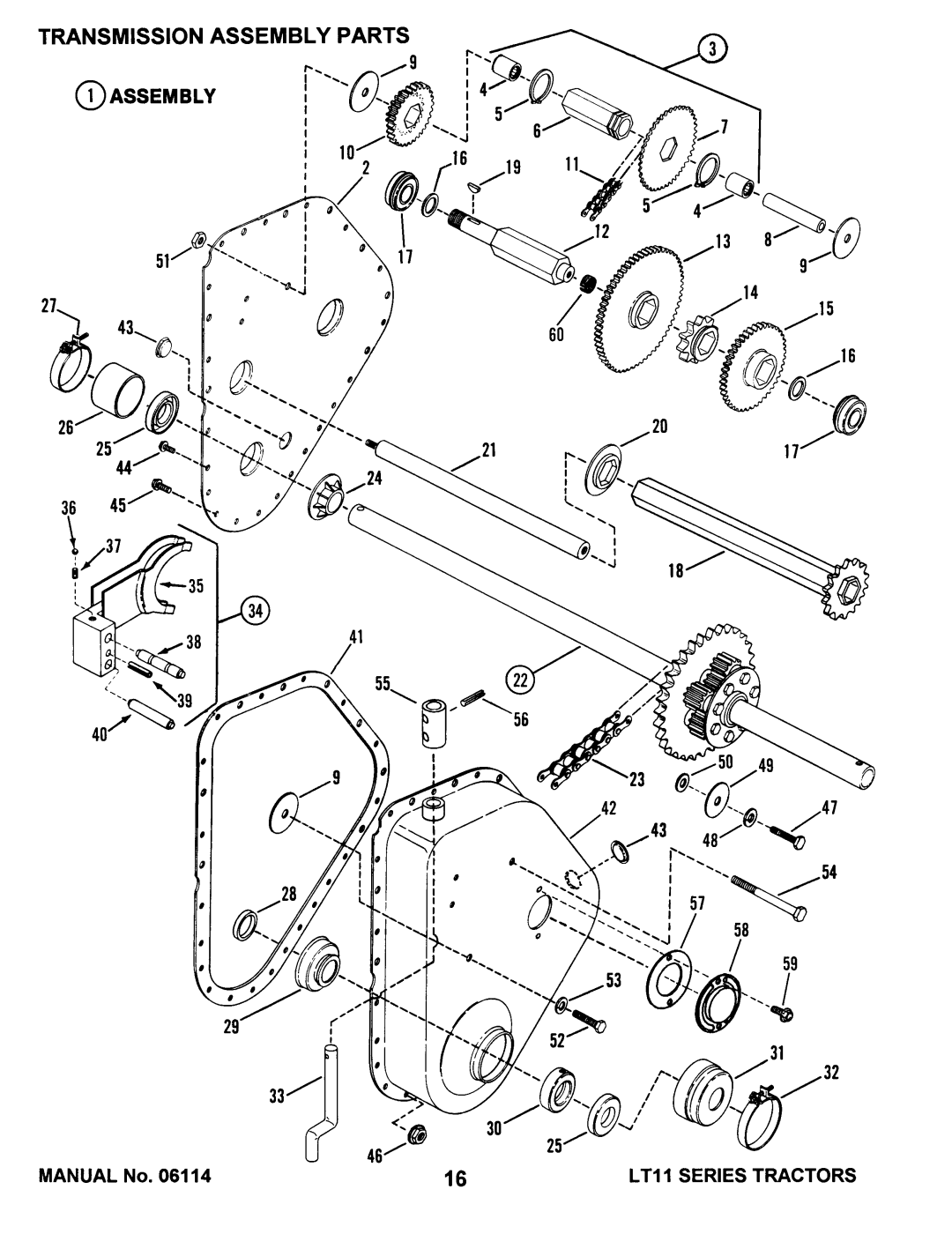 Snapper LT11 SERIES 0.1, LT11 Series 1 manual 