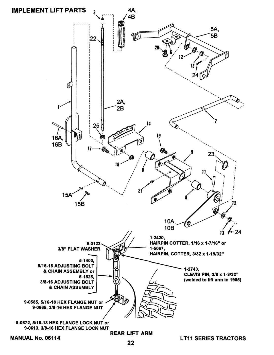 Snapper LT11 SERIES 0.1, LT11 Series 1 manual 