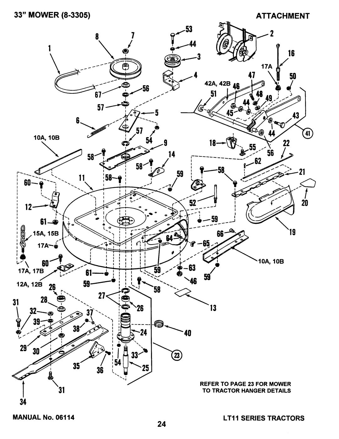 Snapper LT11 SERIES 0.1, LT11 Series 1 manual 