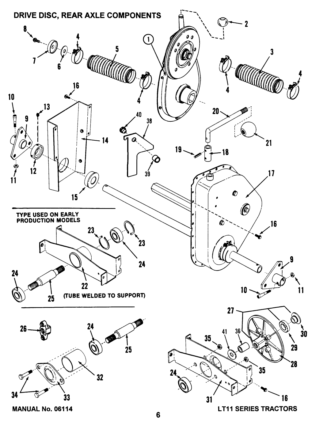 Snapper LT11 SERIES 0.1, LT11 Series 1 manual 