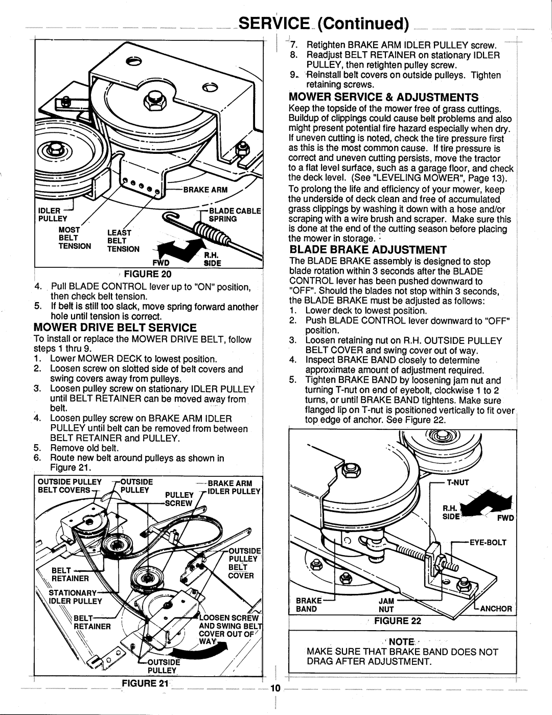 Snapper LT115D114B manual 