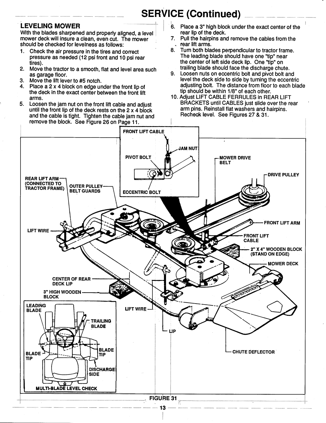 Snapper LT115D114B manual 