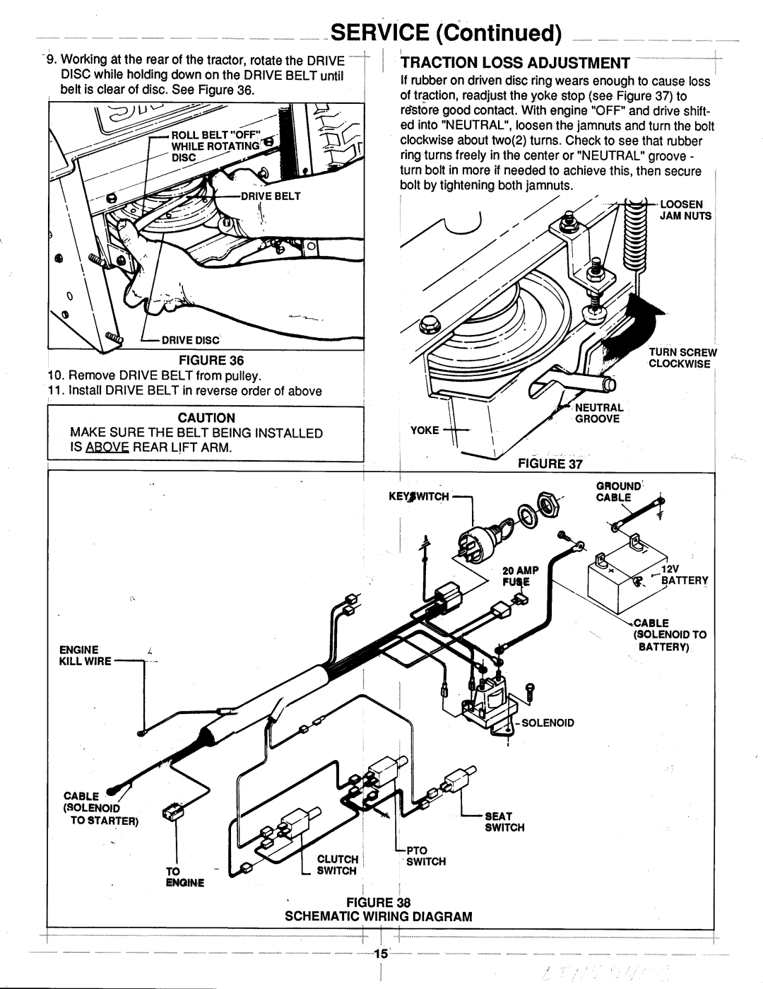 Snapper LT115D114B manual 