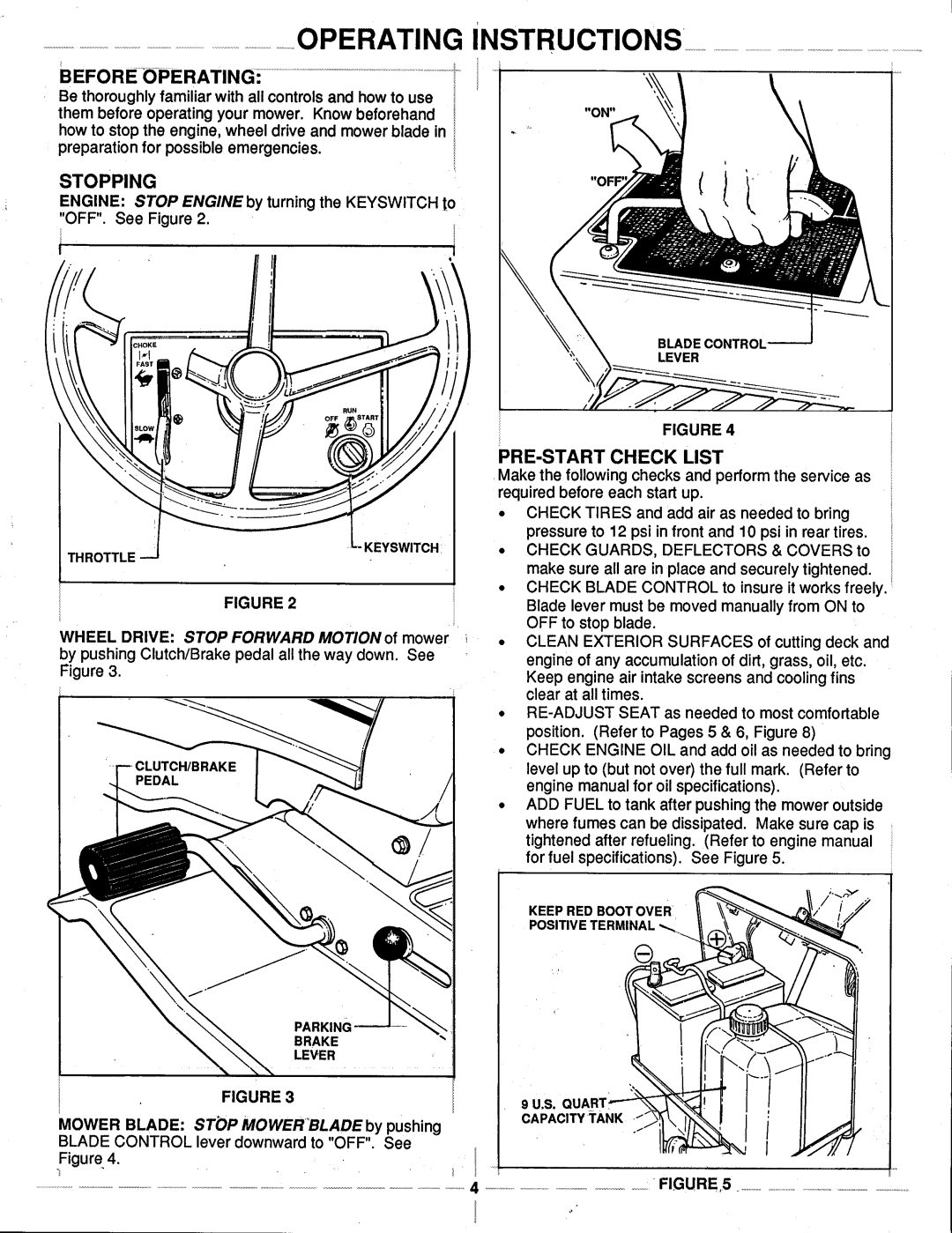 Snapper LT115D114B manual 