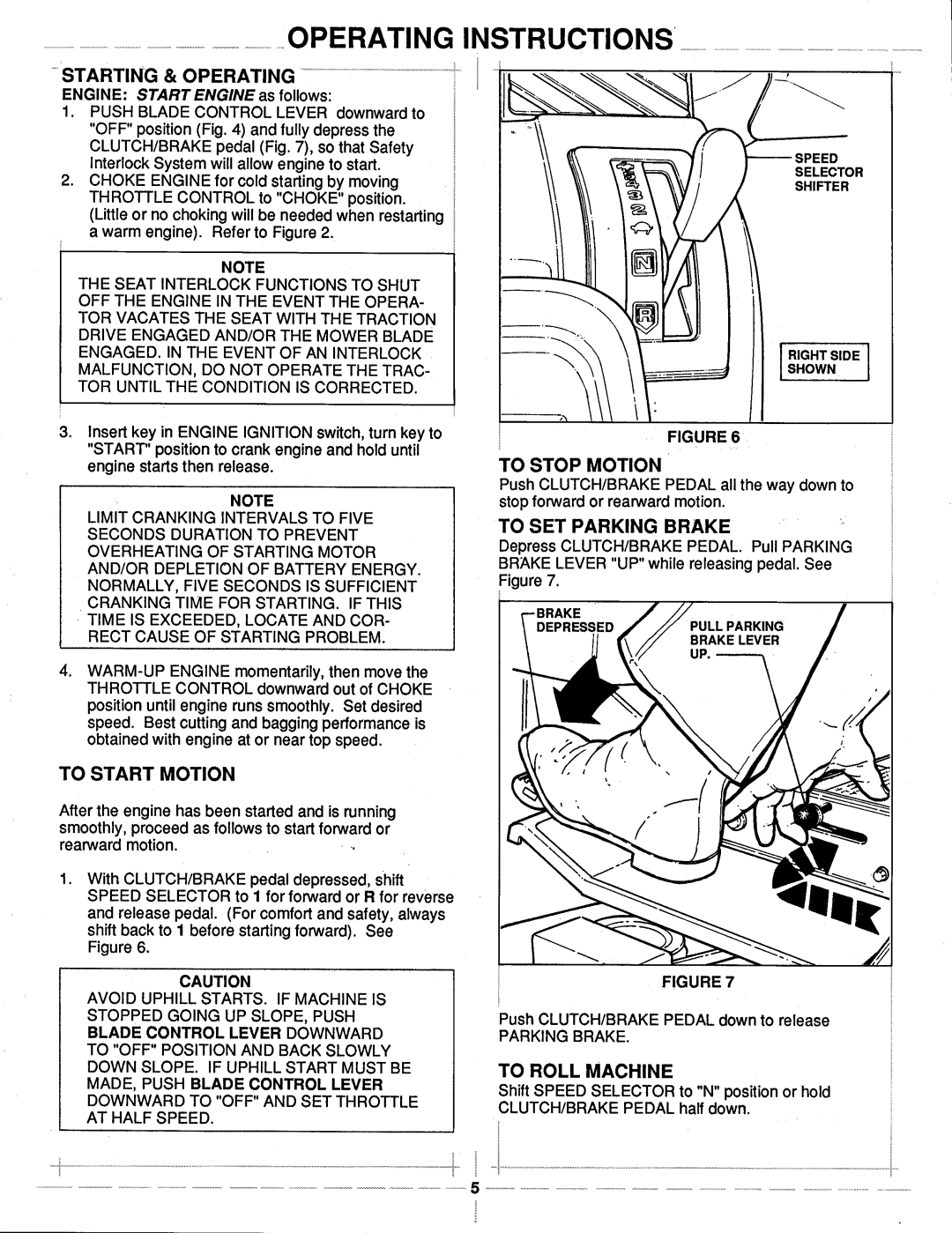 Snapper LT115D114B manual 