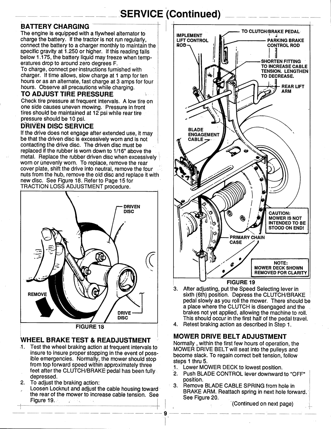 Snapper LT115D114B manual 