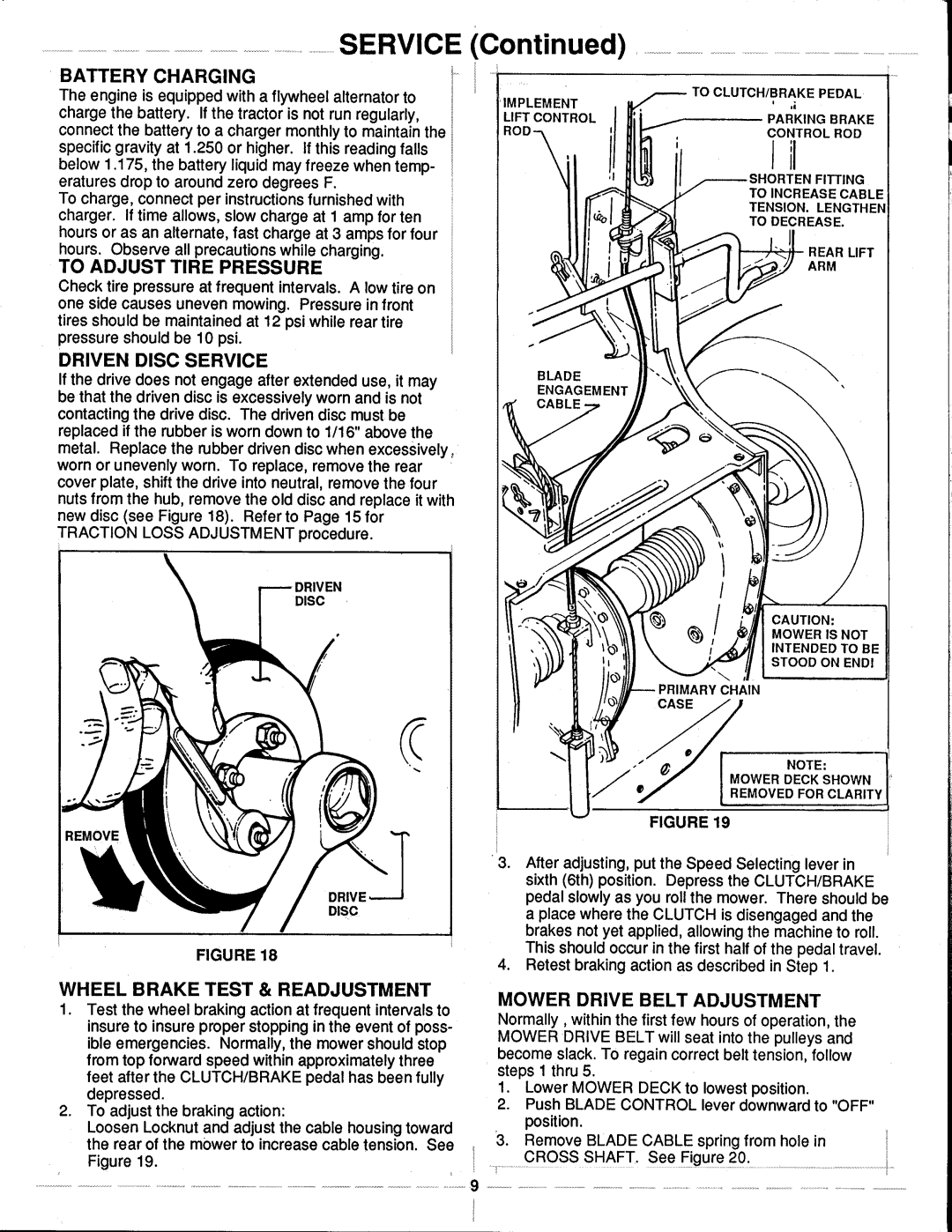 Snapper LT115D331B Series manual 