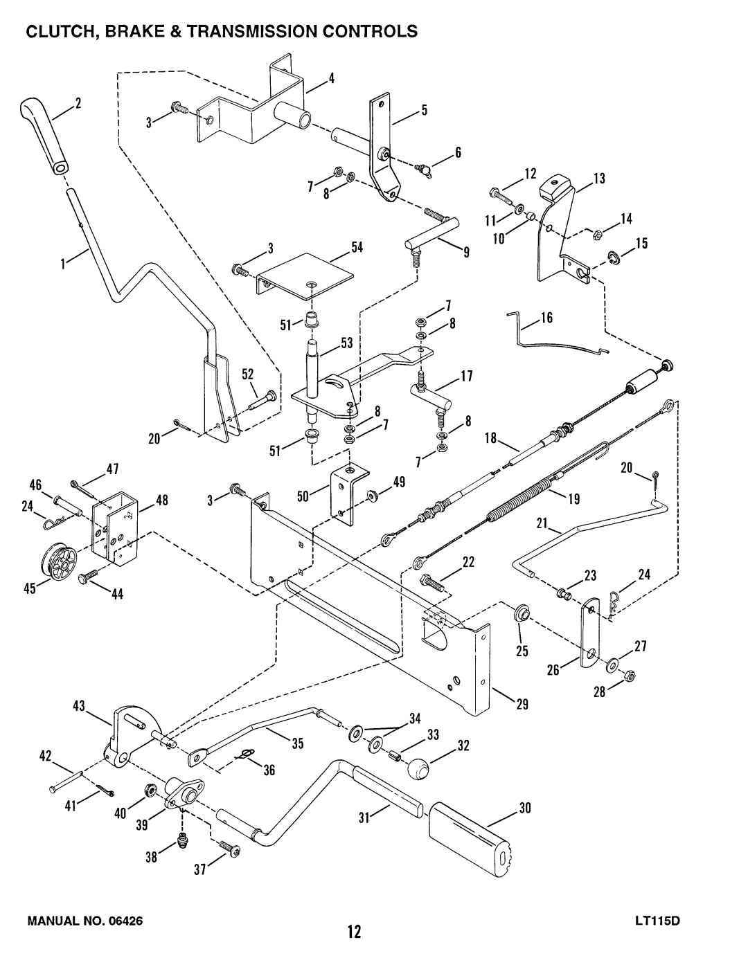 Snapper LT115D411B, ELT115D331B, RLT115D331B manual 